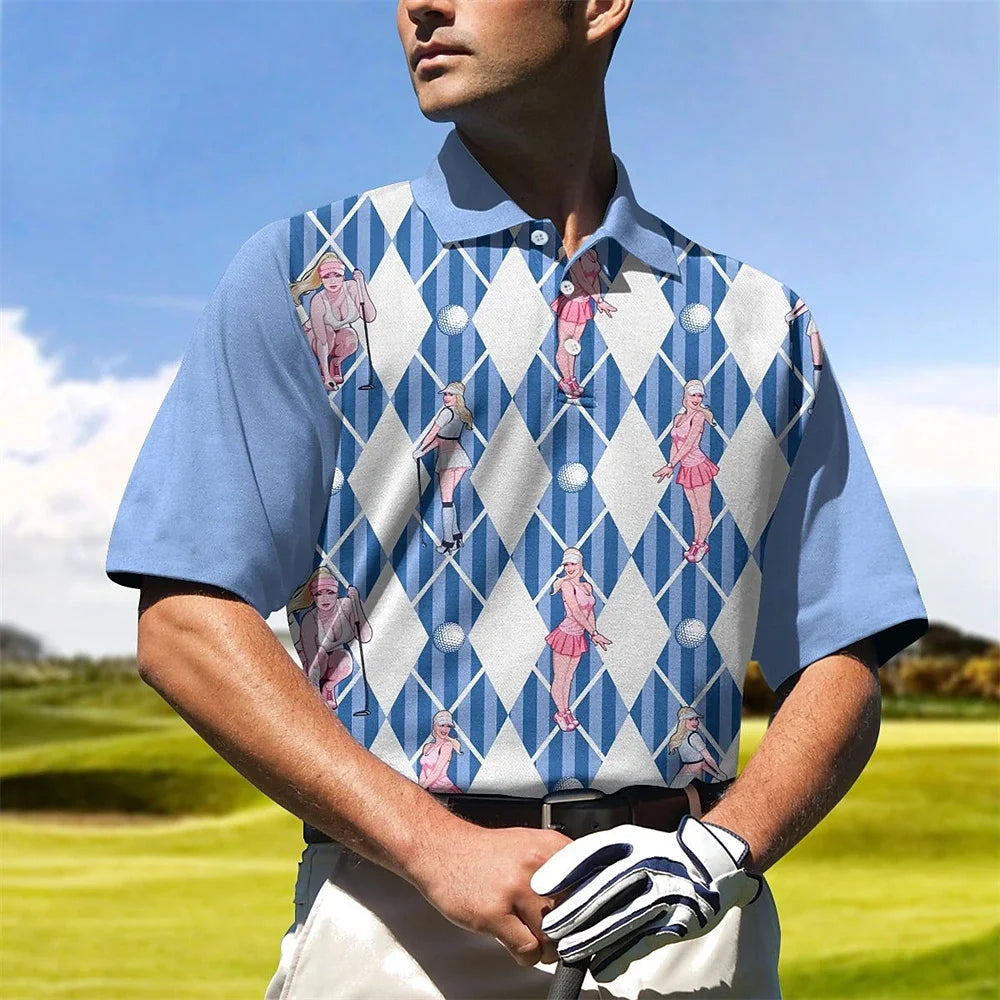 EleganceAce Luxury Golf Polos